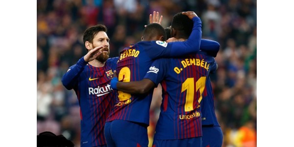 Por la victoria de Barcelona, Lionel Messi volvió a lesionarse